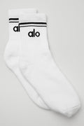 ALO - PACK 3 Unisex Half-Crew Throwback Sock