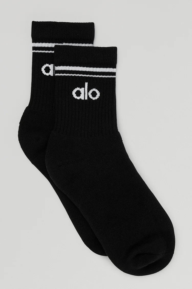 ALO - Unisex Half-Crew Throwback Sock