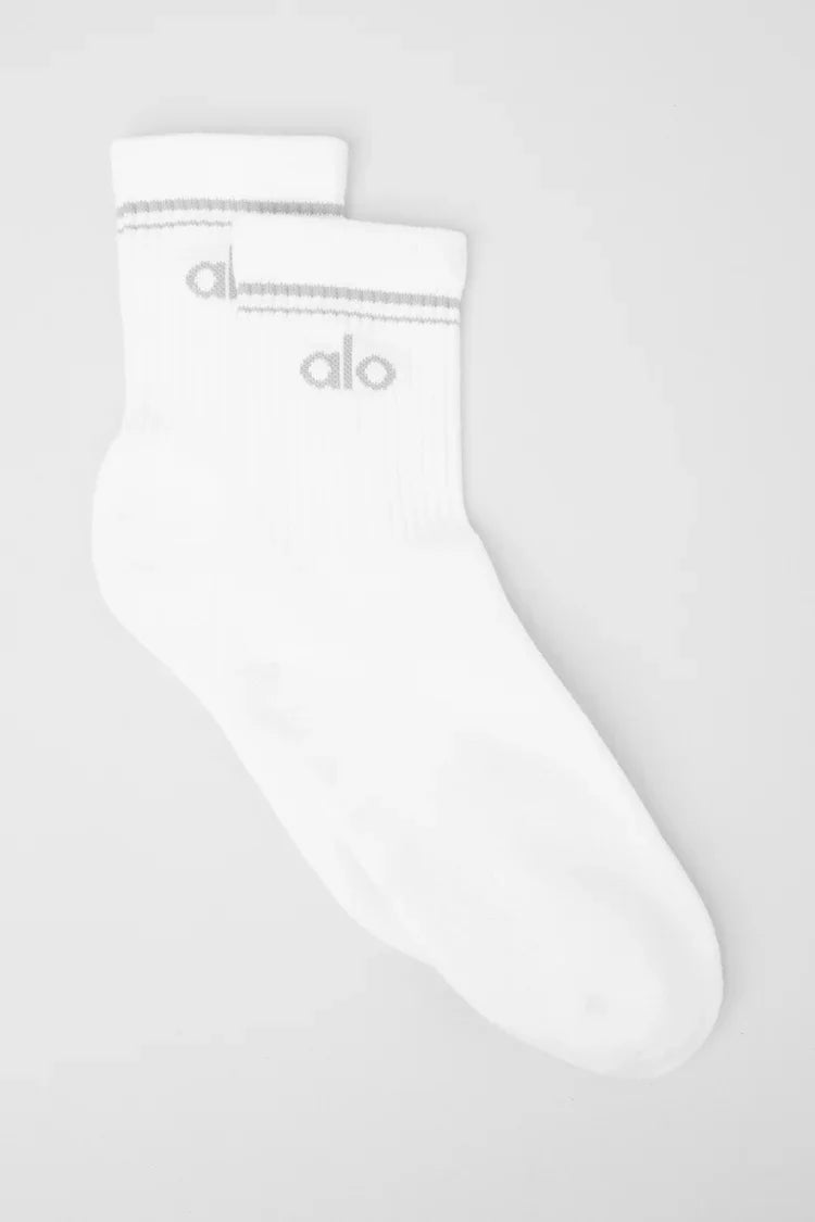 ALO - PACK 3 Unisex Half-Crew Throwback Sock