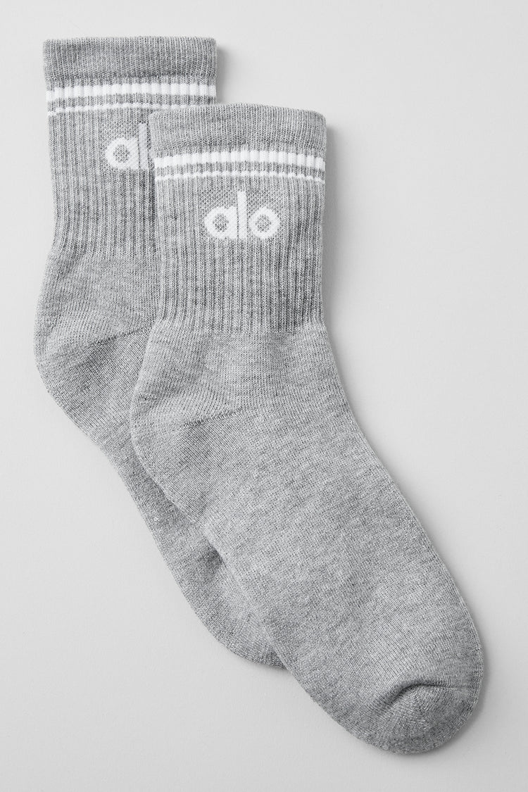 ALO - PACK 3 Unisex Half-Crew Throwback Sock