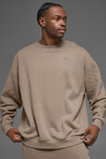 Accolade Crew Neck Pullover - Gravel
