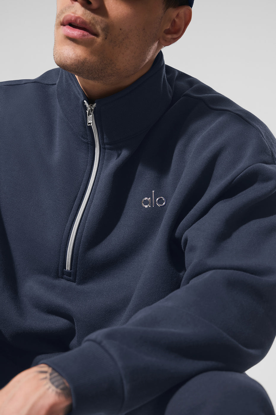 Accolade 1/4 Zip Pullover - Navy