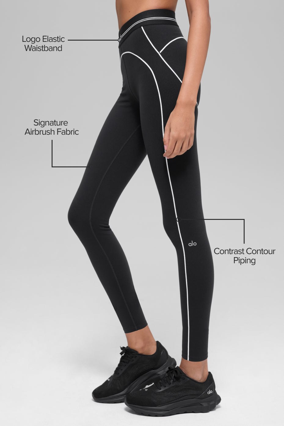 Airbrush High-Waist 7/8 Heart Throb Legging